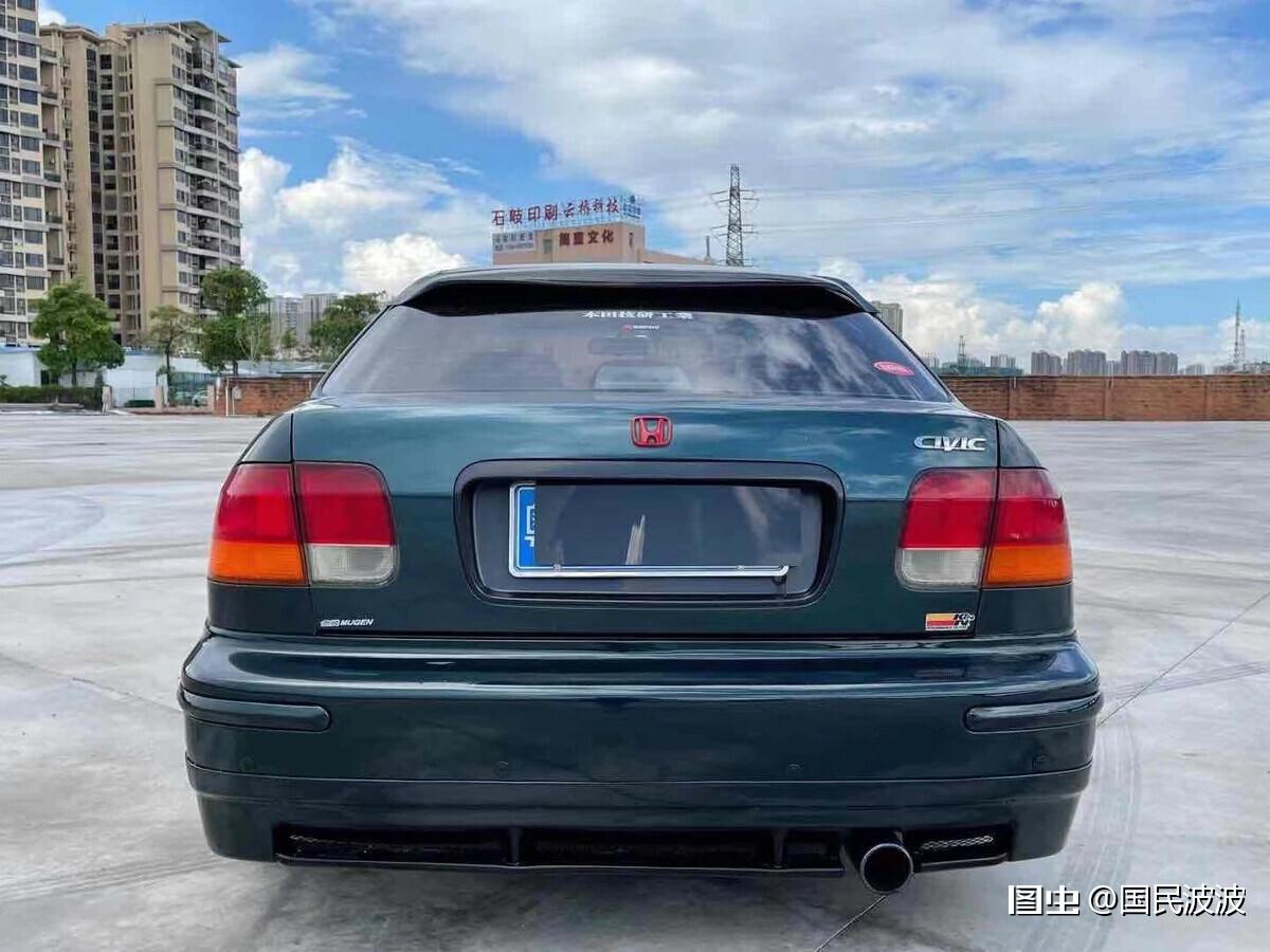 1994年 本田ek1 大眼仔避震 绞牙 轮毂 经典耐看#我