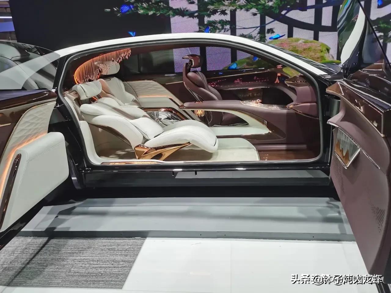 国货惊艳2021上海车展红旗lconcept概念车亮相国产车这几年越来越牛气