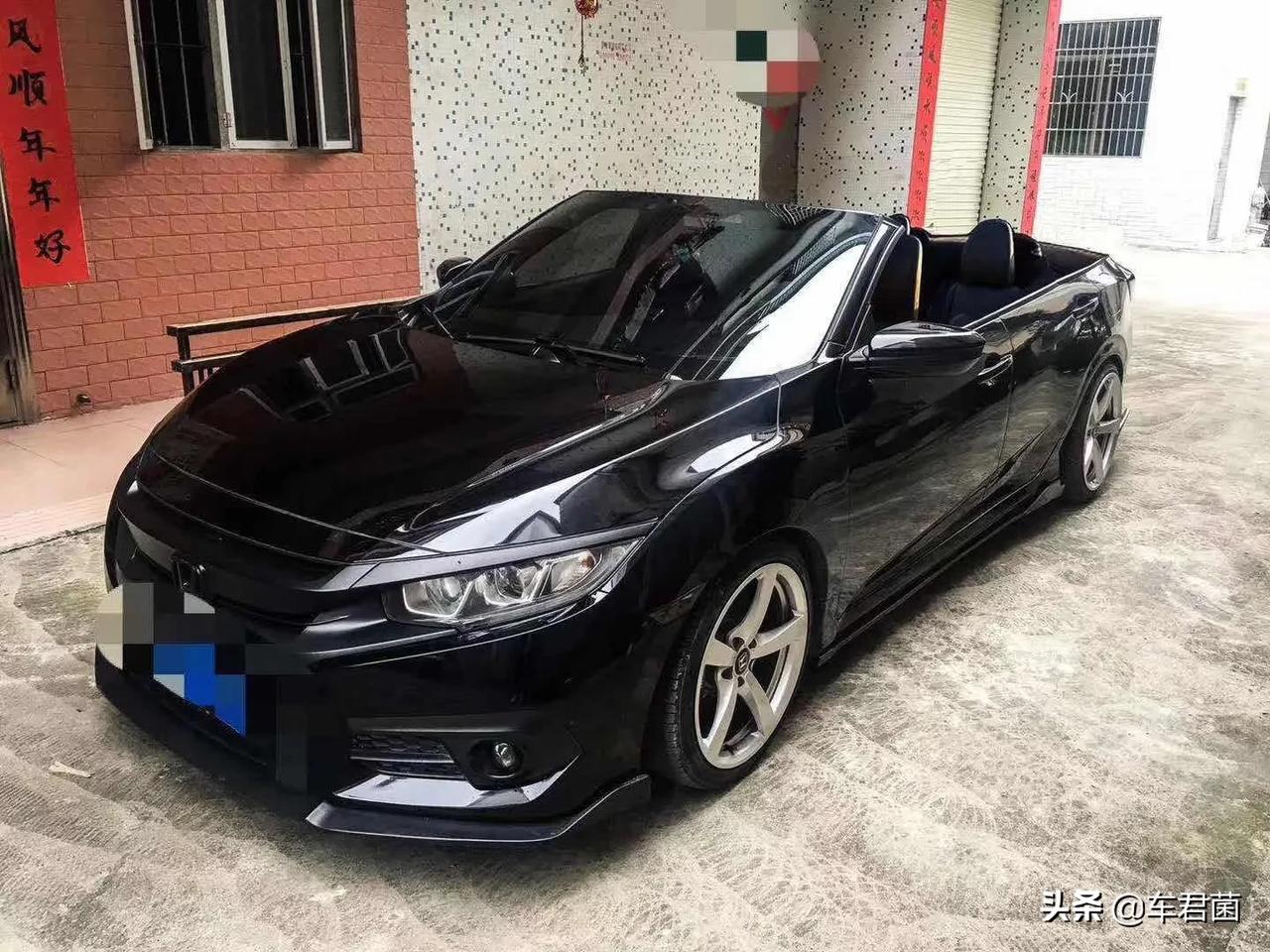 敞篷版思域开出去一定很拉风