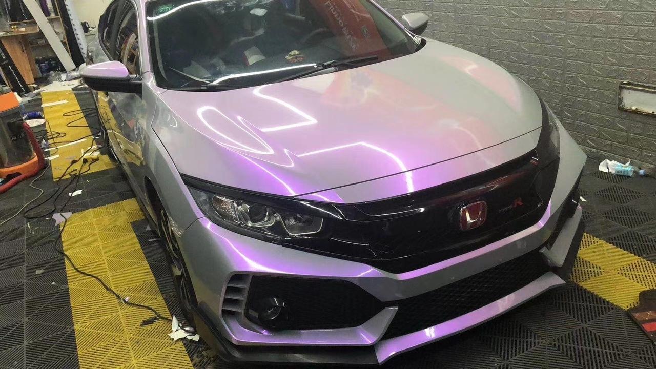 改色思域梦幻火山灰