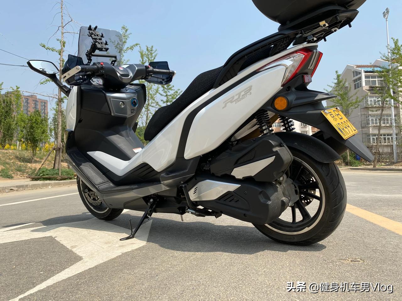 玩转生活就要x#宗申赛科龙rt3踏板摩托车,车主第一视角用