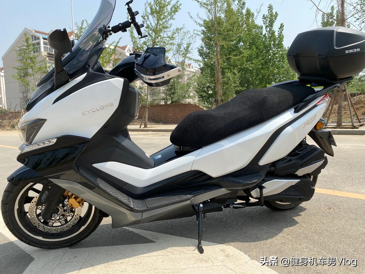 玩转生活就要x#宗申赛科龙rt3踏板摩托车,车主第一视角用