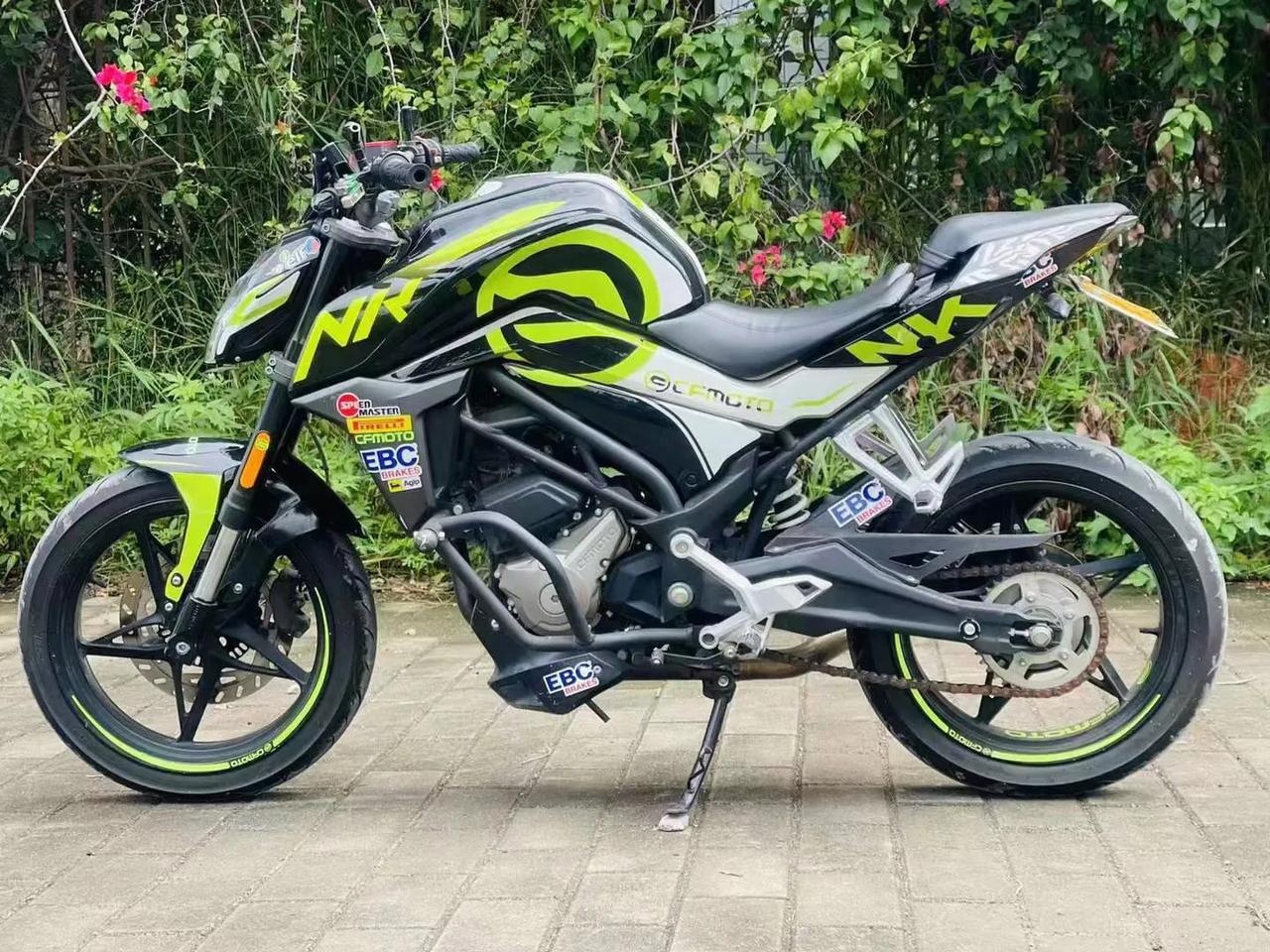 桂a牌,春风nk250街车,2019年国四车,高配带abs