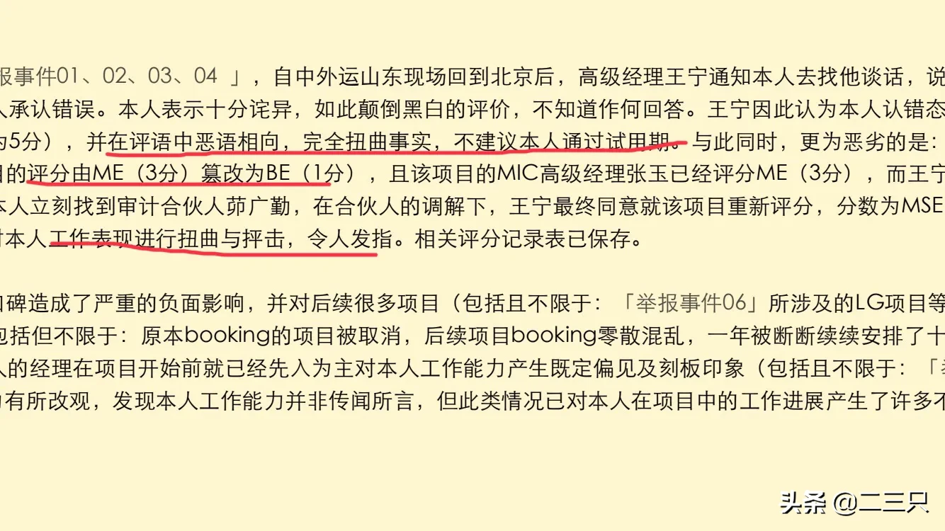大半夜忍不住好奇心点开了55页的德勤举报PPT，刷新三观