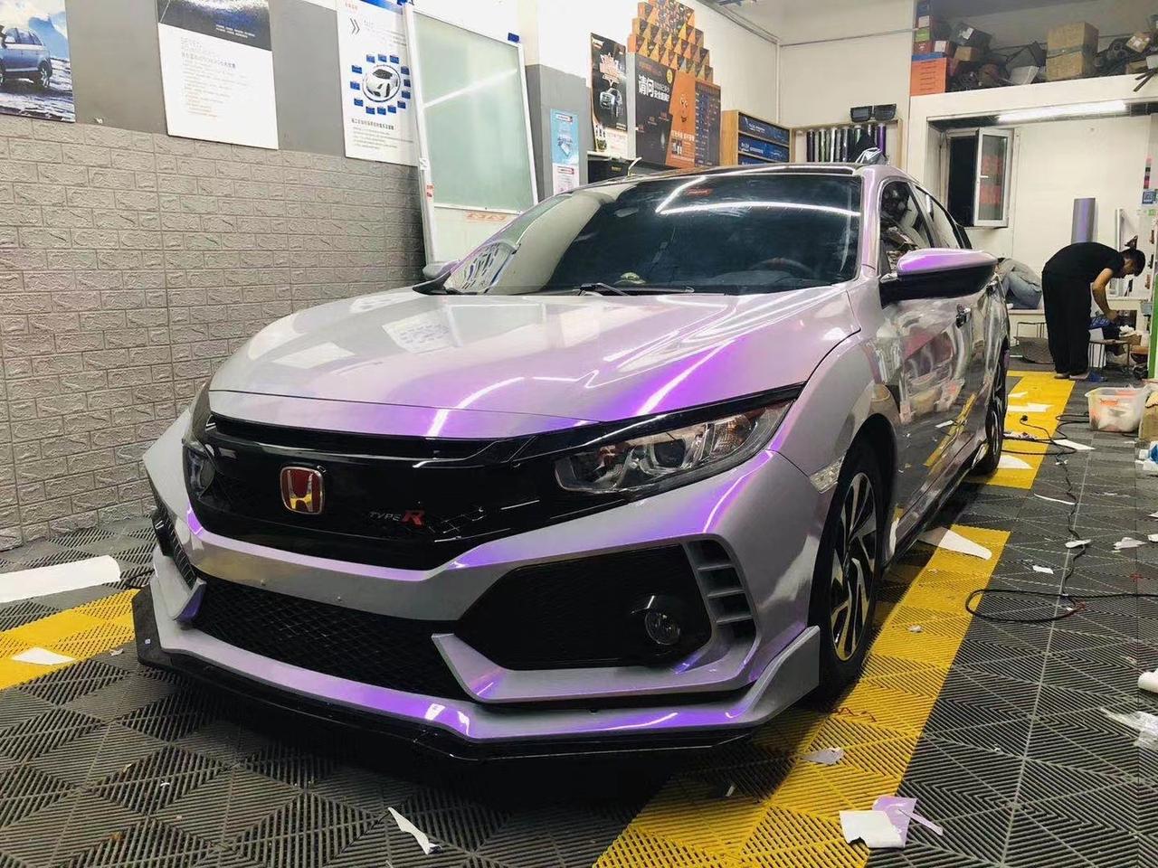 改色思域梦幻火山灰