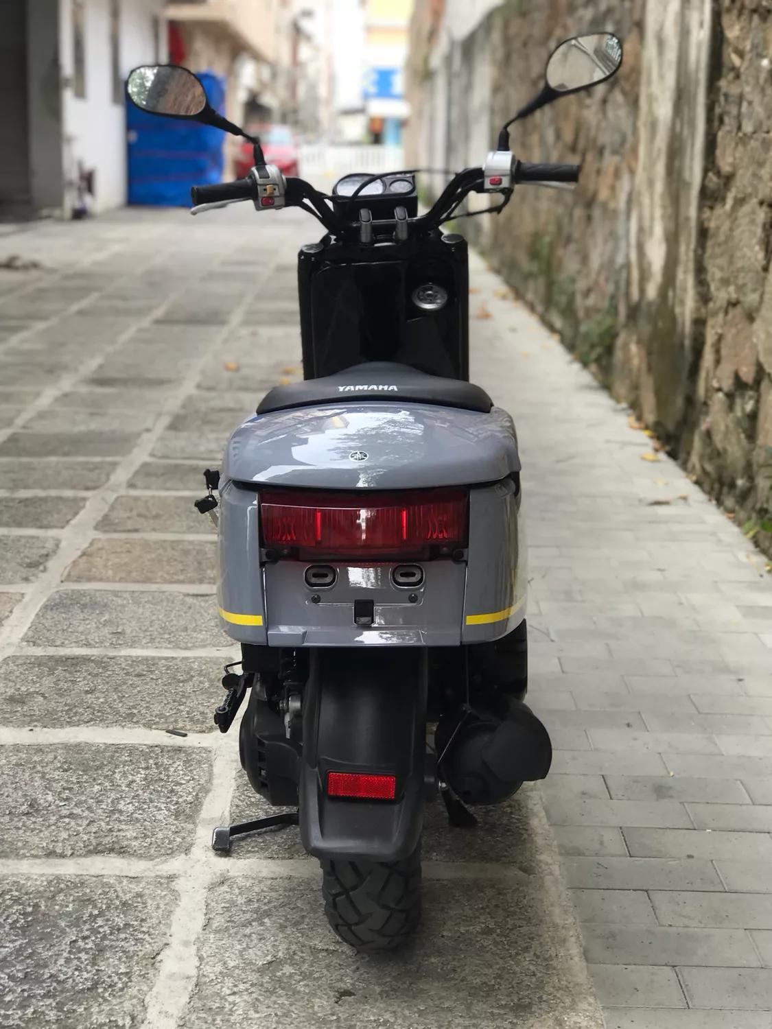 (店铺现货)雅马哈vox 水泥灰 标配 50cc.电喷水冷三