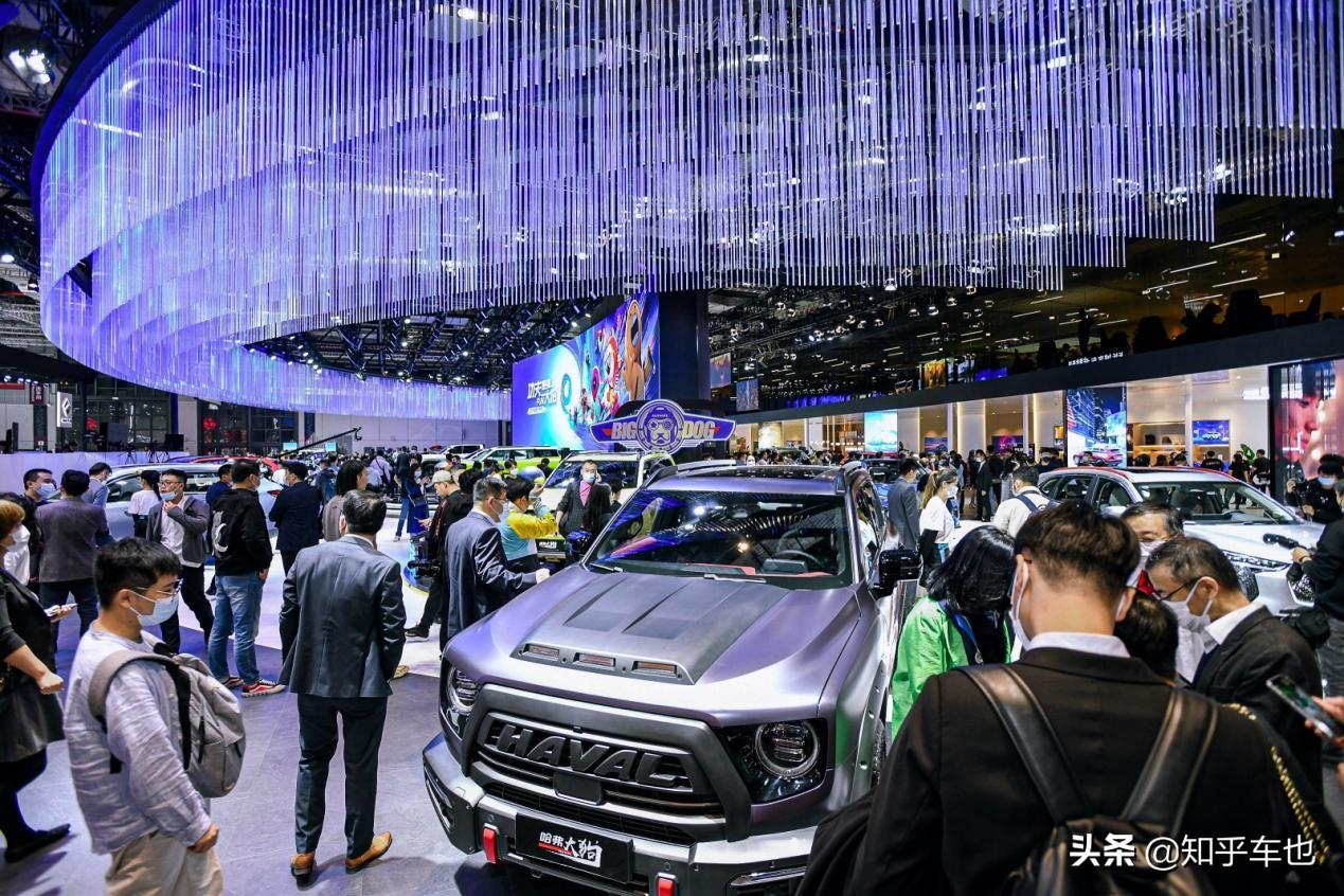 4月20日,第十九届上海国际车展火热进行中,长城汽车携二十余