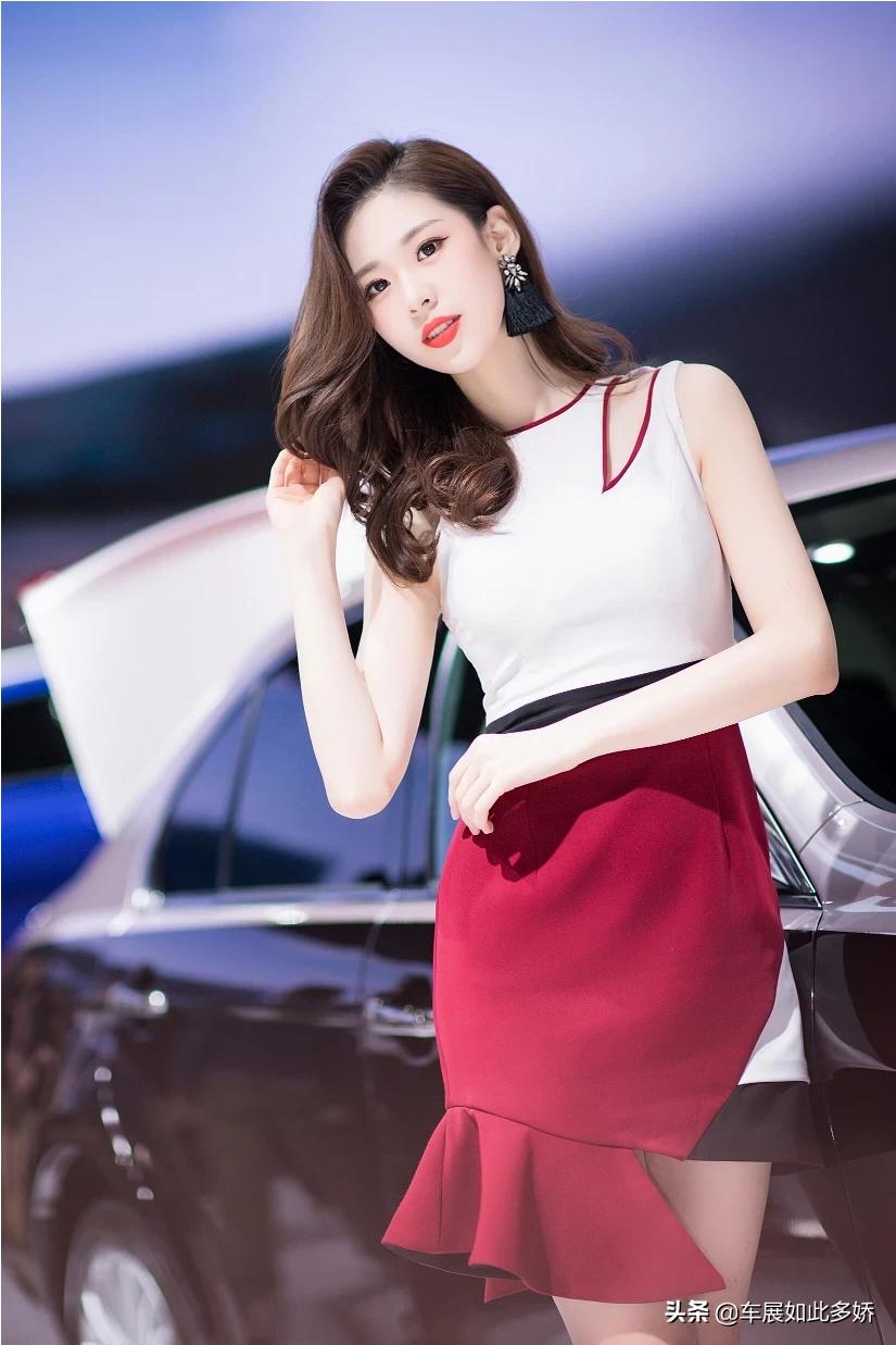 我也想去车展看看 期待2020年车展开启,各地车展回顾录(29) 模特:张炎
