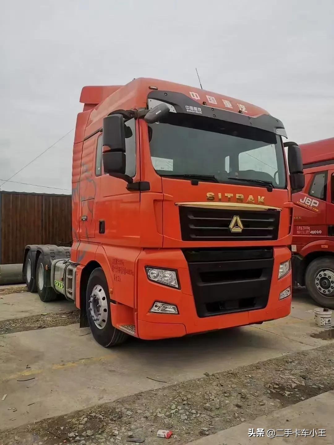 最新到店自动挡汕德卡20年金标540马力采埃孚智能12速自动挡变速箱