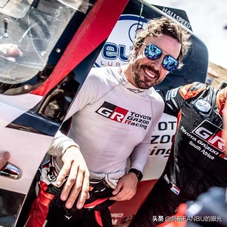 f1头哥阿隆索(alonso)2020达喀尔世界越野拉力赛风