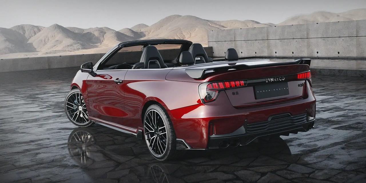 领克03敞篷版说实话有点帅就一点点哦