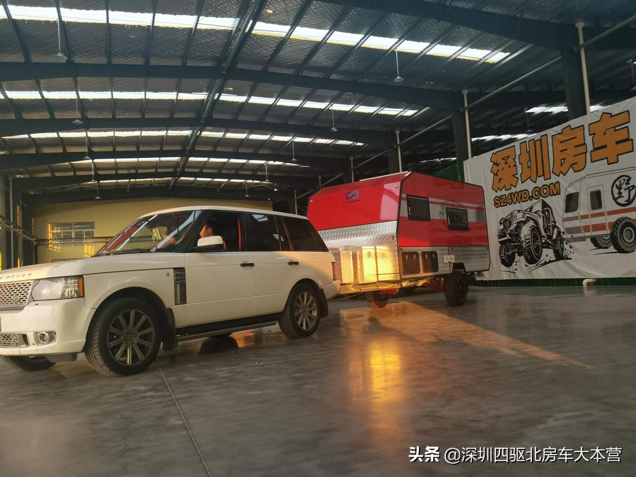 揽胜大哥放弃了准备上牌的房车选择了这款越野拖挂#越野拖挂