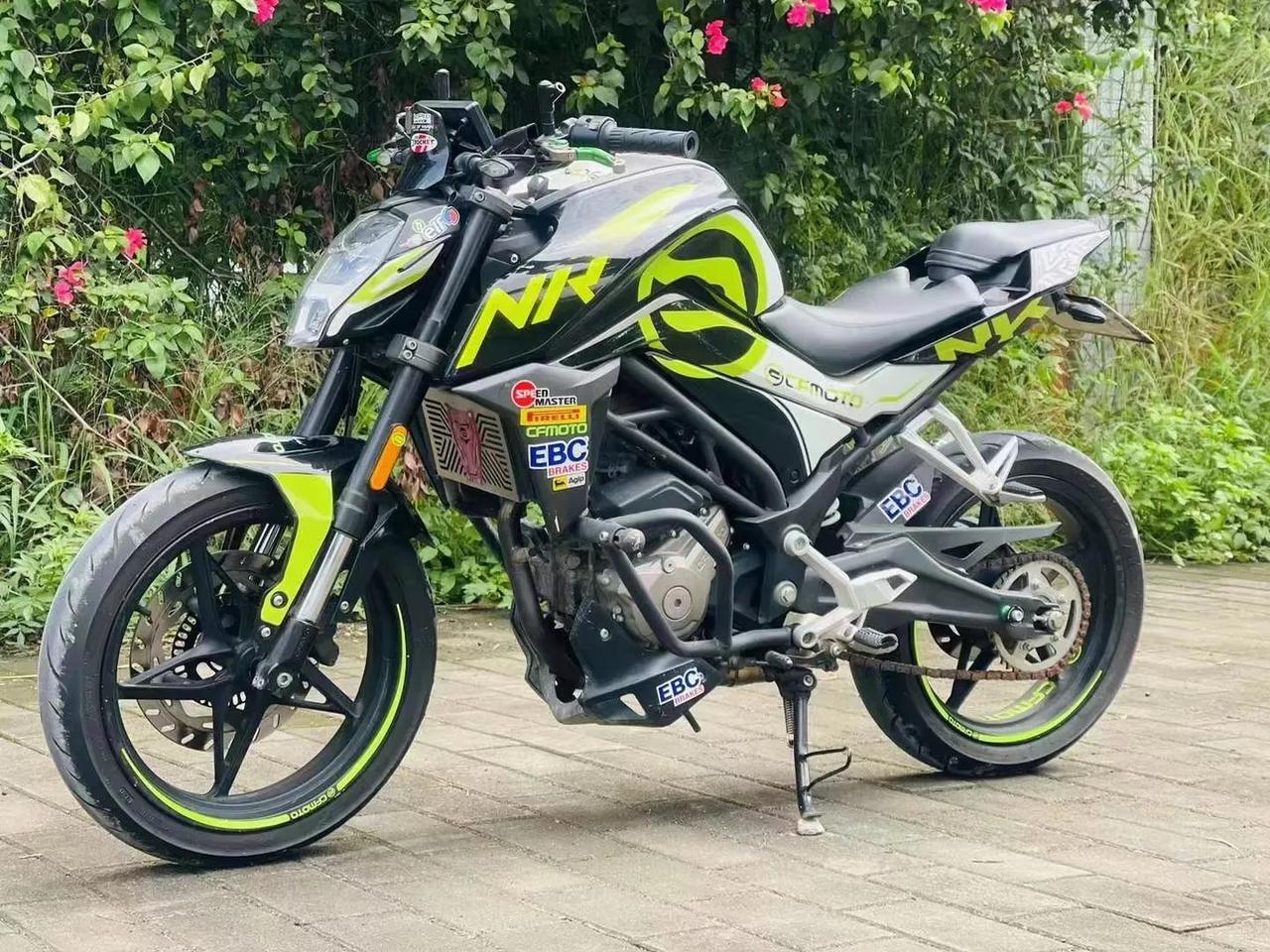 桂a牌,春风nk250街车,2019年国四车,高配带abs