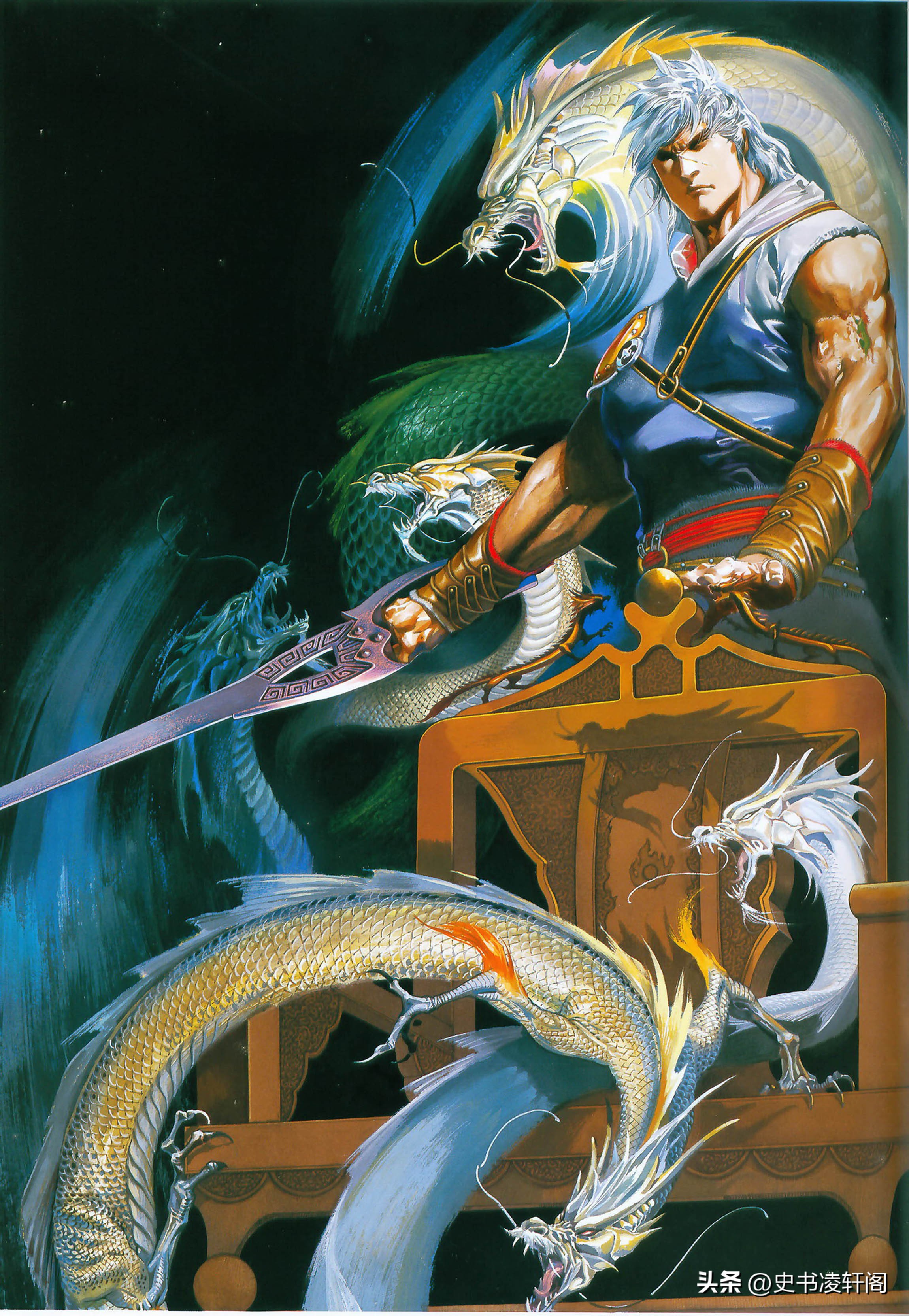 风云十大神兵,绝世好剑上榜,雪饮狂刀排第四位 - 趣味头条