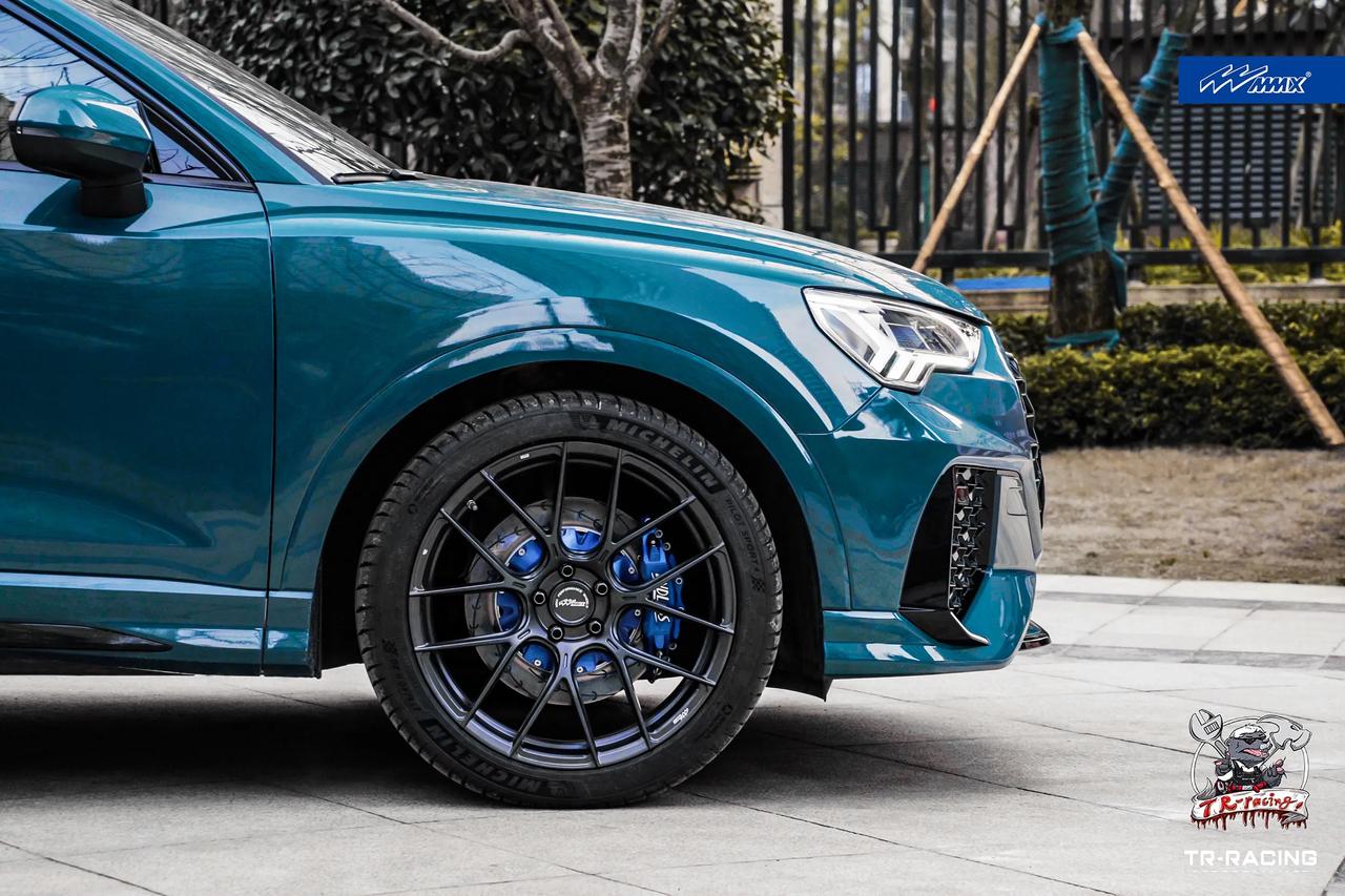 奥迪q3升级改装mmx锻造轮毂#mmx轮毂##奥迪q3_懂车帝