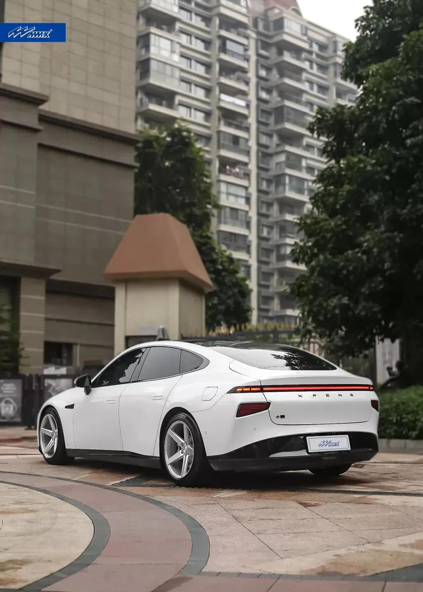 小鹏p7改装mmx轮毂#mmx轮毂##小鹏p7__懂车帝