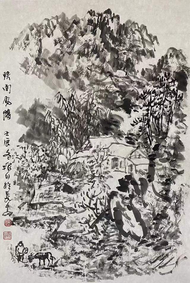 中国著名人物画家,1963年生于山东烟台.