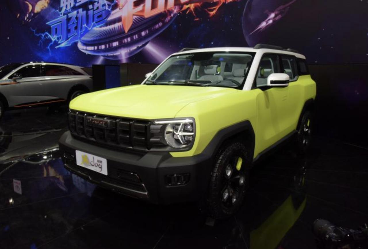 近日哈弗xdog开始征名了备选的名字有二狗铁狗小狼狗缤狗劲狗酷狗热狗