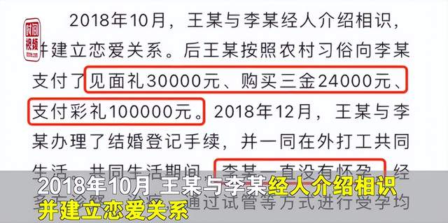 江西一男子嫌妻子4年没怀孕，起诉离婚要求退10万彩礼，能退吗？-群益观察 -北京群益律师事务所