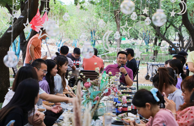 矿一科技迎端午露营团建活动