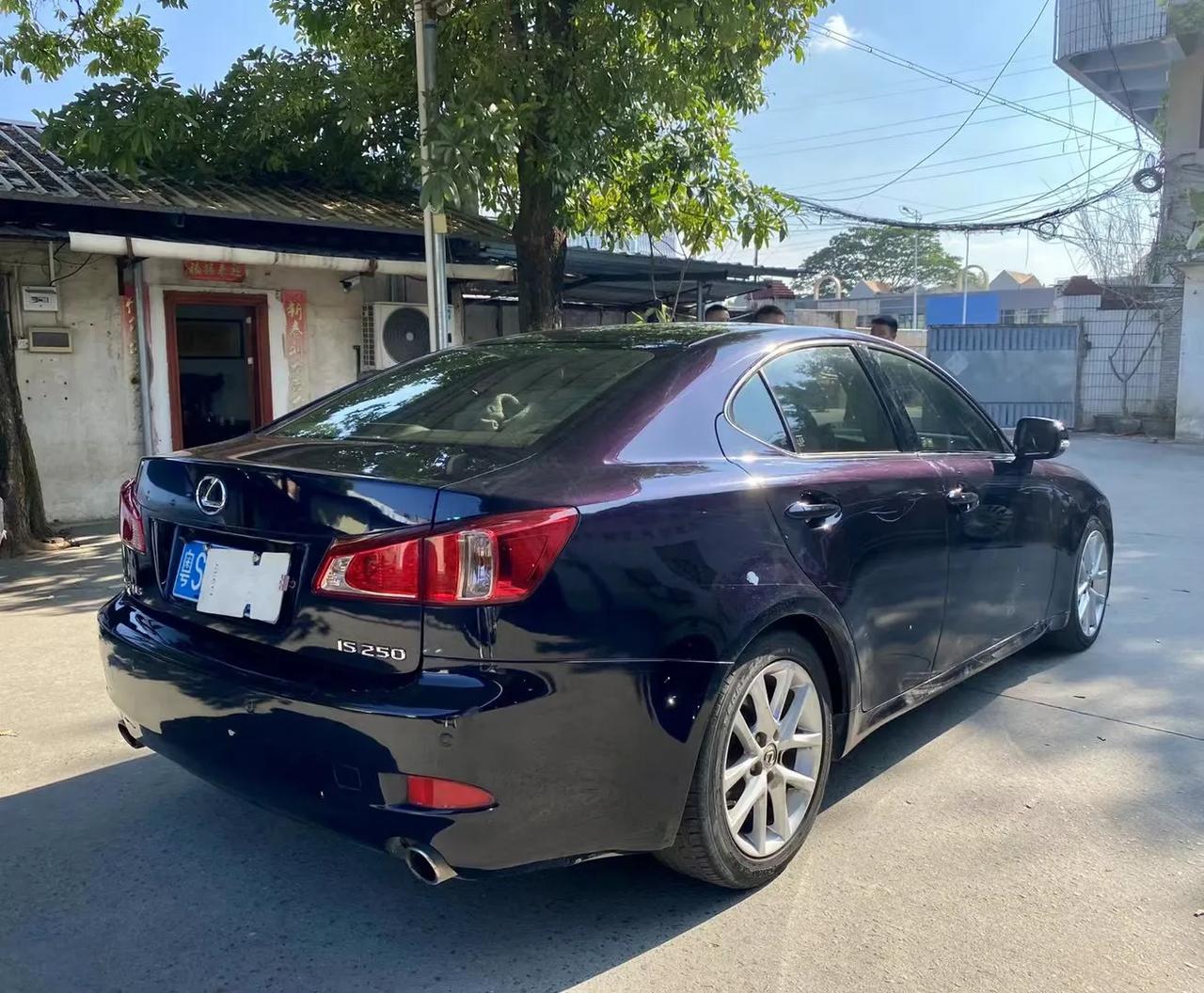 客户回头全款带大本准13年雷克萨斯is250进口25v6后驱208匹马力提速