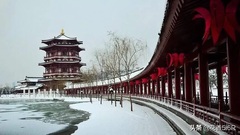 西安頭條 西安二月飛雪 一夜西安變長安 一場春雪洋洋灑灑飄落一夜 早上起來 驚歎于外面白茫茫的冰雪世界 美得簡直不像話
