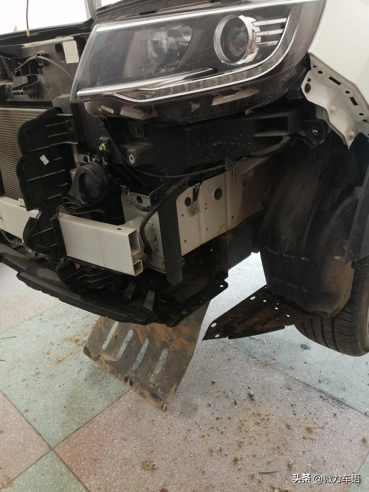 来说说长安cs35的防撞梁怎么样?这个新款的35要更换一个前