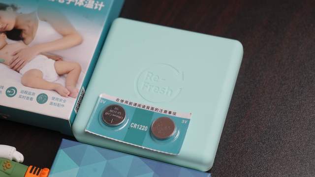 刷芯无线电子体温计，聪明的家长用起来，缓解宝宝发热带来的焦虑