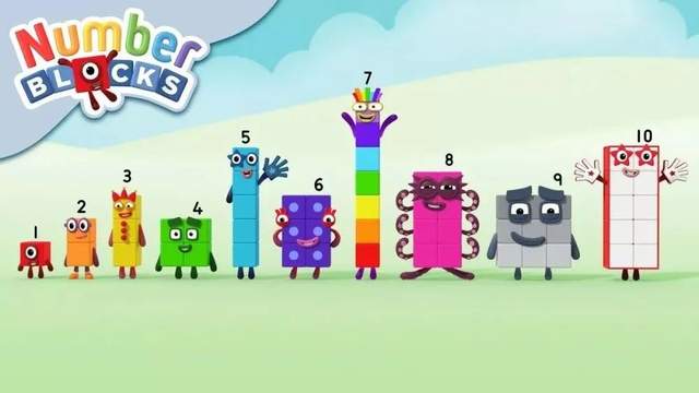 《Numberblocks》数字积木1到4季（英文字幕），动画设计趣味十足