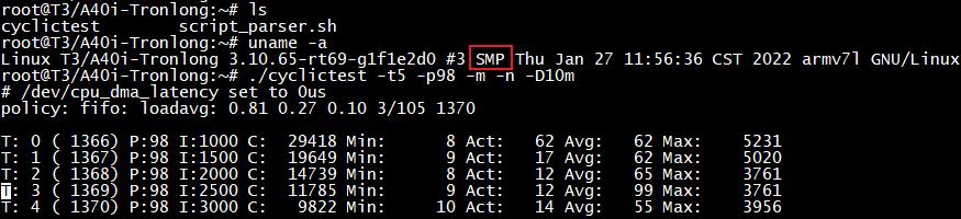 基于全志A40i开发板Linux-RT内核应用开发教程