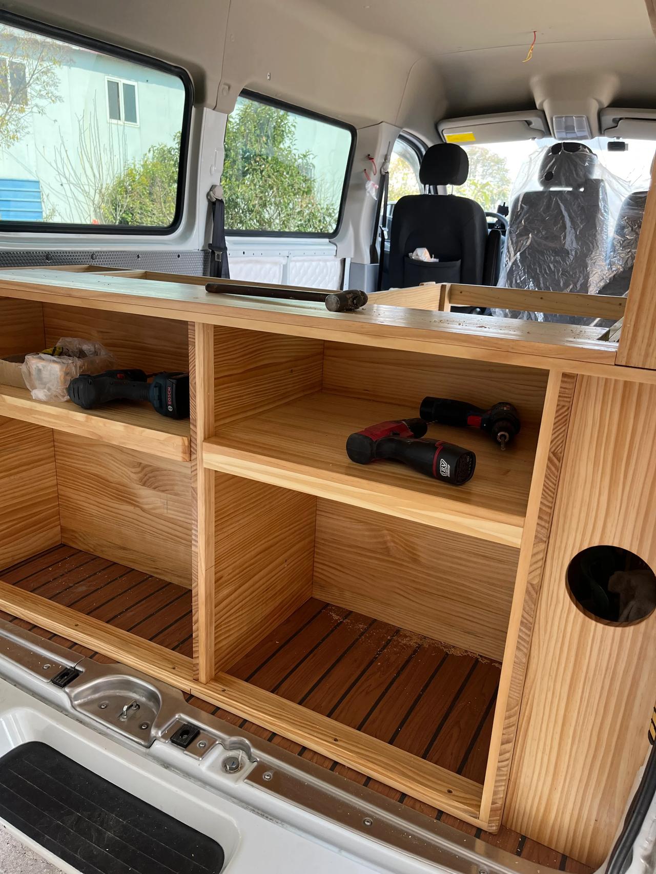 老公福特新全顺改床车计划搁浅,折腾了一段时间,毕竟没有经验