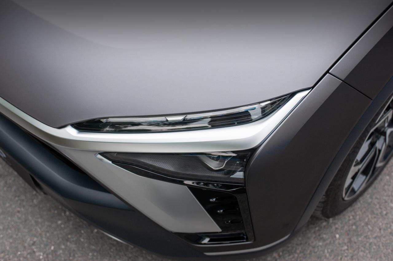 蔚来es8改色超亚金属铅笔灰,自带高级感,帅到没朋友![车型