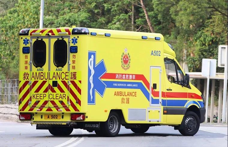 经典车欣赏～奔驰 凌特 香港 救护车 tiny sprint