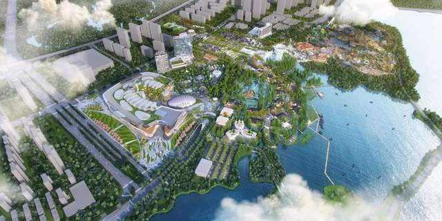 南昌全新大型滨水生态文旅商业综合体华侨城欢乐象湖