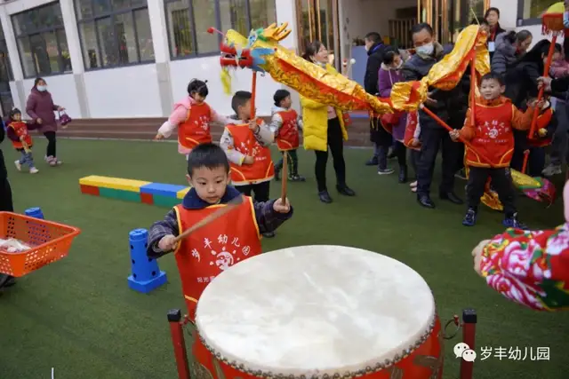 曾都区西城岁丰幼儿园：阳光耀童心·快乐逛庙会第二季幼儿园庙会,传统文化活动,中华节日体验