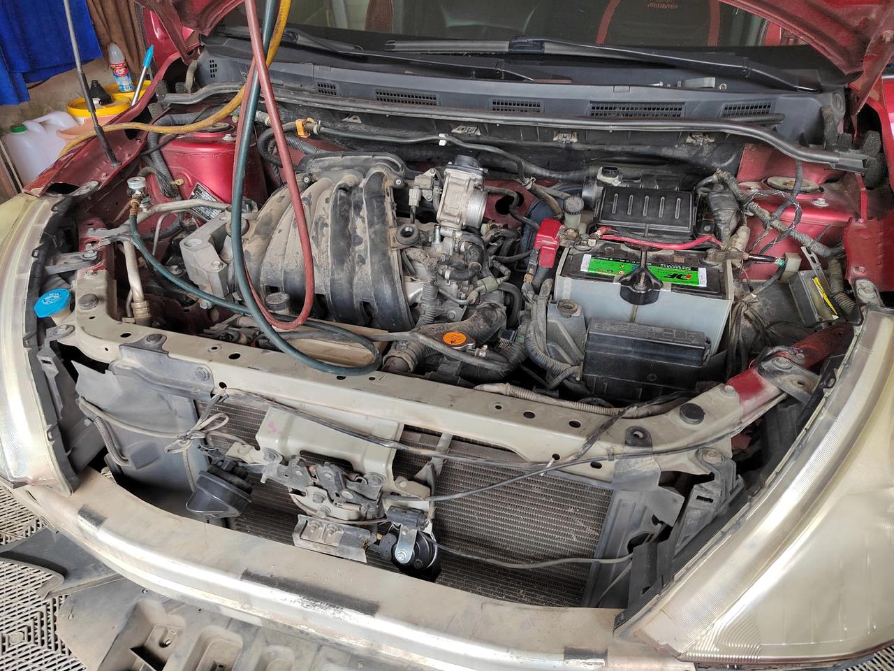 日产骐达空调维修