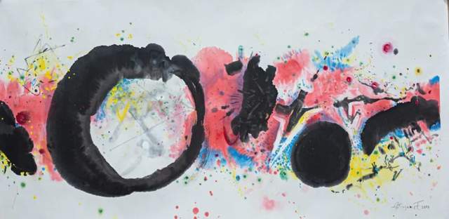 Bozidar Plazinic 博伊达尔·普拉齐尼奇（塞尔维亚） 《记忆的故事》纸质 60cm×136cm