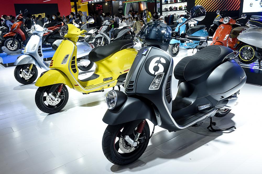 2021年中国摩博会#vespa 2021款vespa s