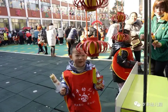 曾都区西城岁丰幼儿园：阳光耀童心·快乐逛庙会第二季幼儿园庙会,传统文化活动,中华节日体验