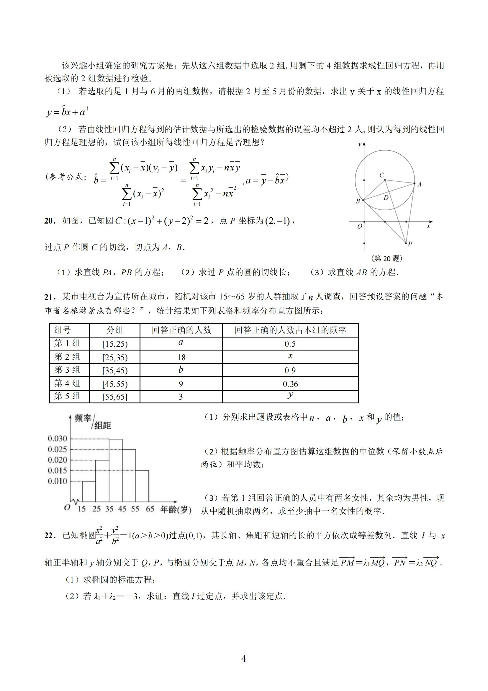 成都七中高二下理科入學考試試卷整張試卷難度不大選擇題第十題 橢圓的光學性質二級結論題 部分學生聽都沒有聽說過橢圓的光學性