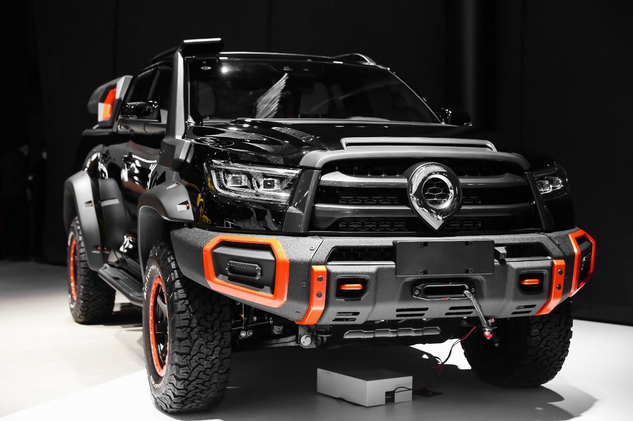 长城金刚炮全球首发亮相##长城炮超跑皮卡全球首秀#小伙伴刚