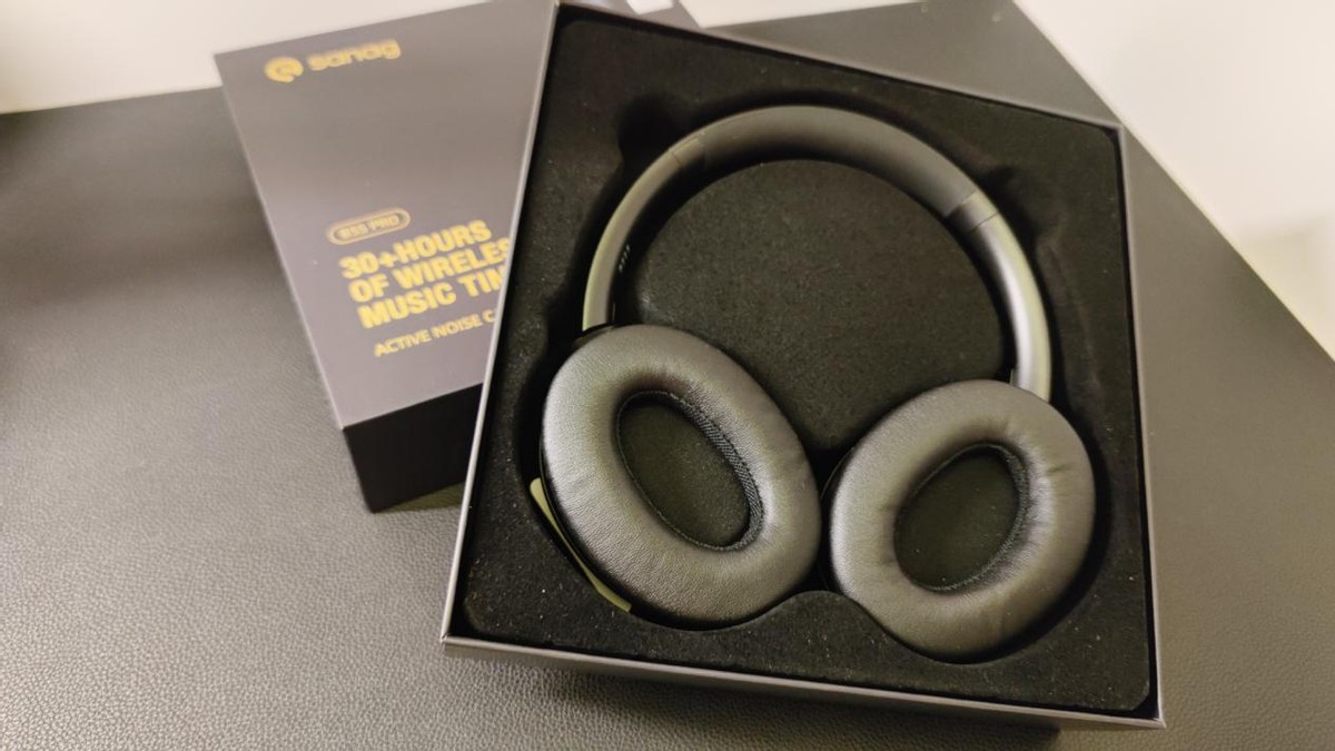 ANC主动降噪头戴耳机，可以完美阻隔外界噪音