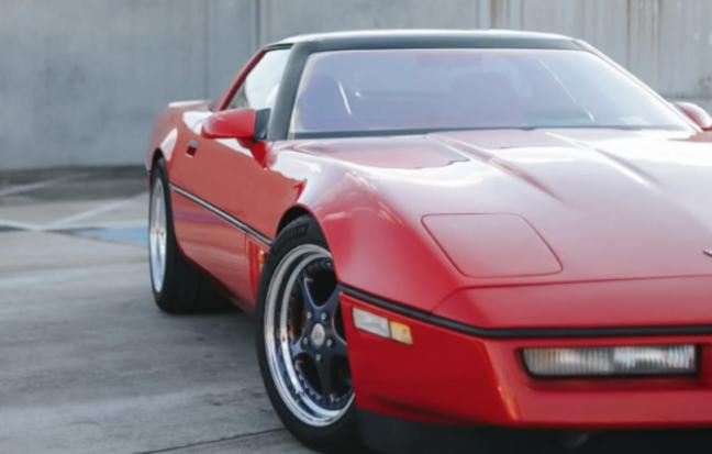 老车时间# 1990年雪佛兰corvette zr-1,科尔维特是美国标志性的跑车