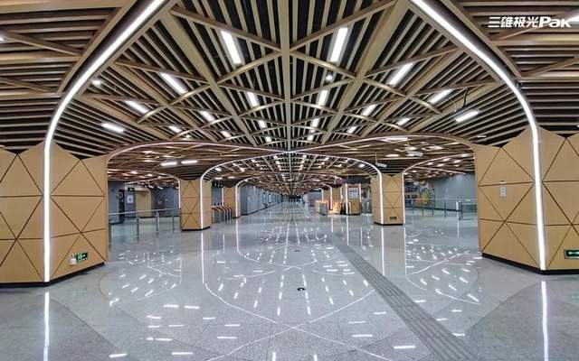 一站一景！三雄极光灯色撩人，美爆地铁圈