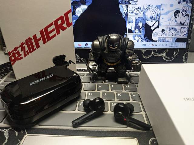 超大电池随心用，超低延迟畅快玩——英雄G1游戏TWS耳机