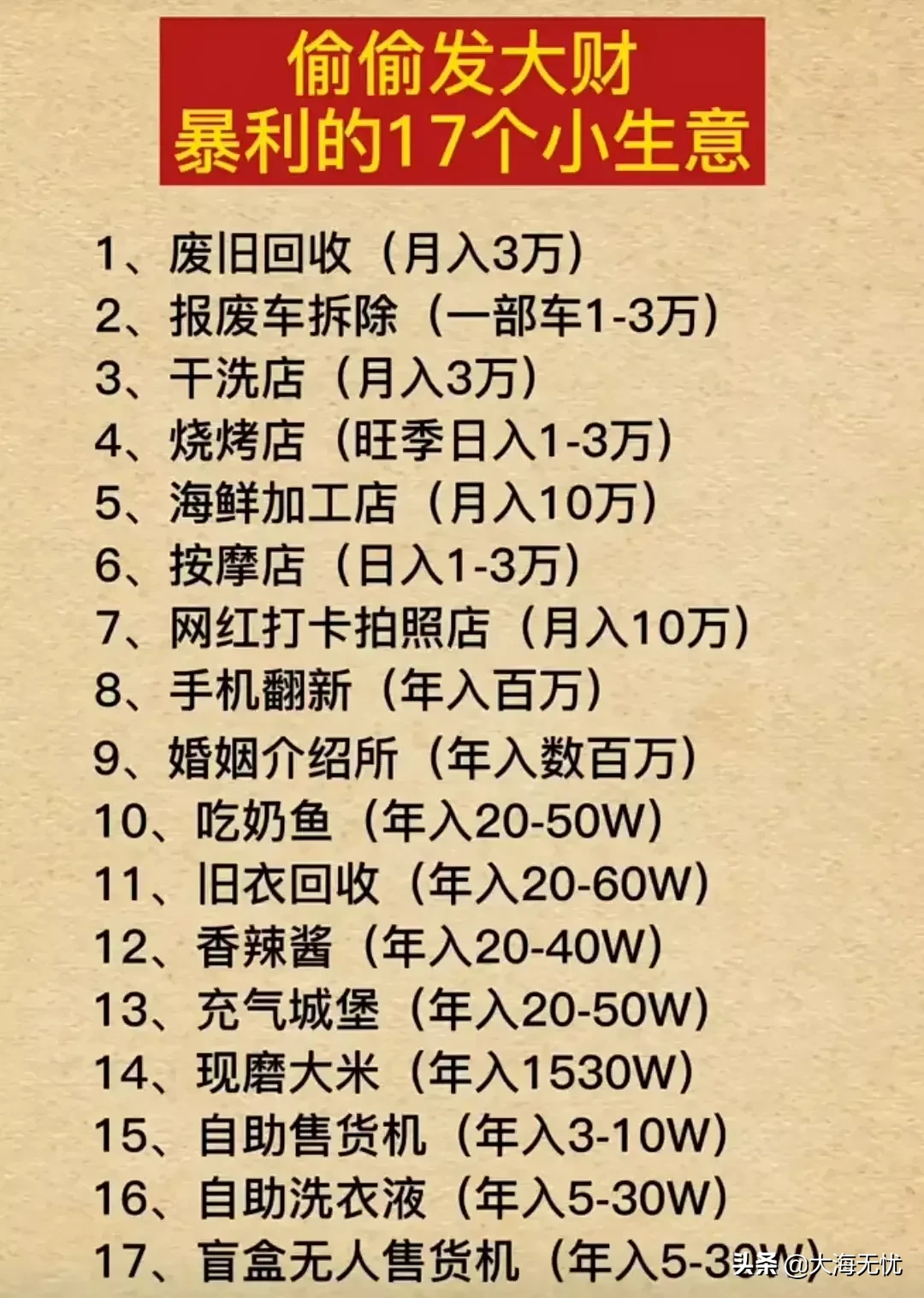 回收二手家具赚钱不