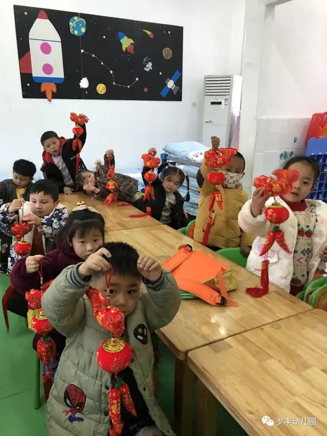 曾都区西城岁丰幼儿园：阳光耀童心·快乐逛庙会第二季幼儿园庙会,传统文化活动,中华节日体验