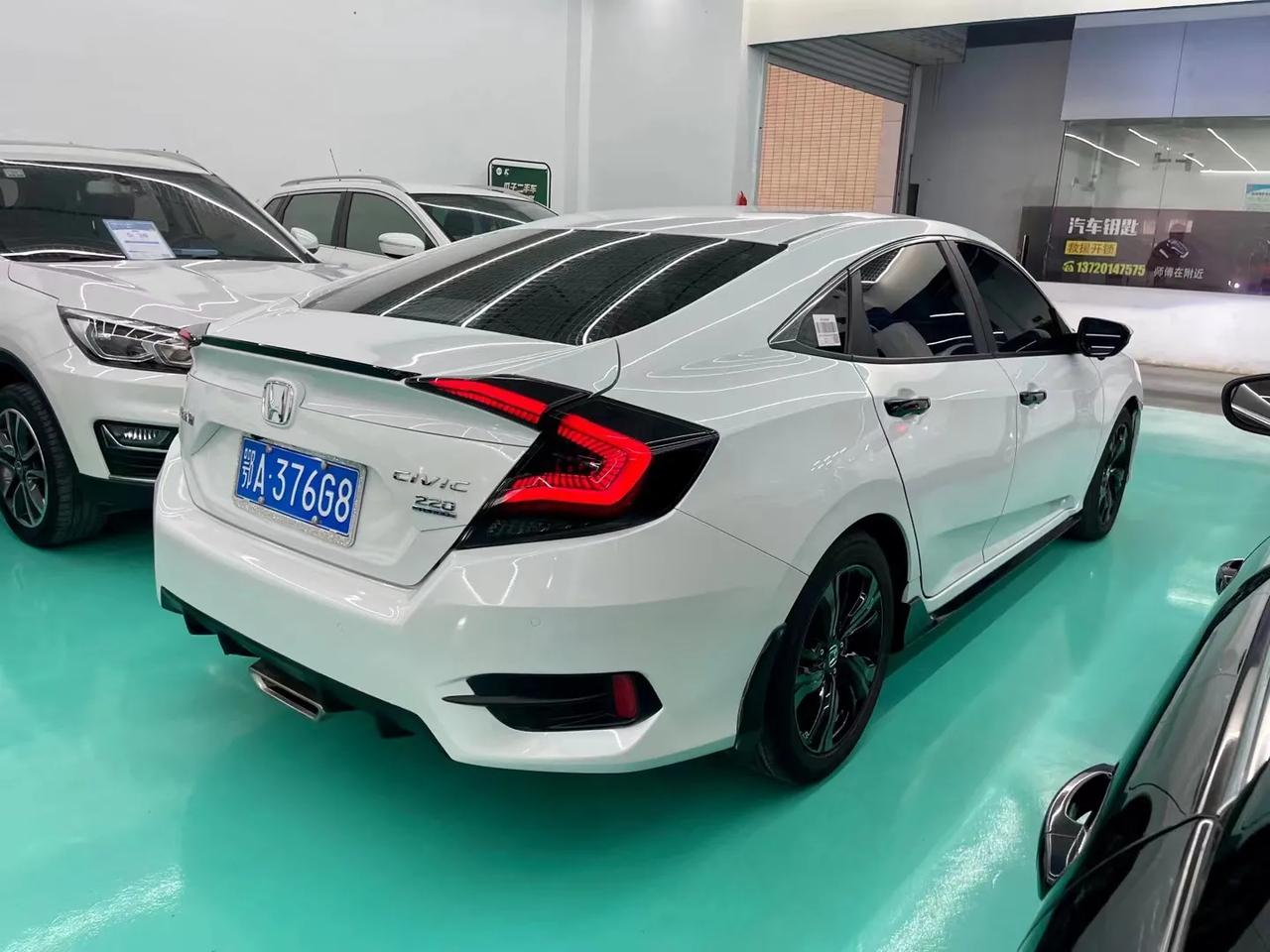 车辆名称2019款思域220turbocvt燃动版国vi上牌时间2021年04月行驶