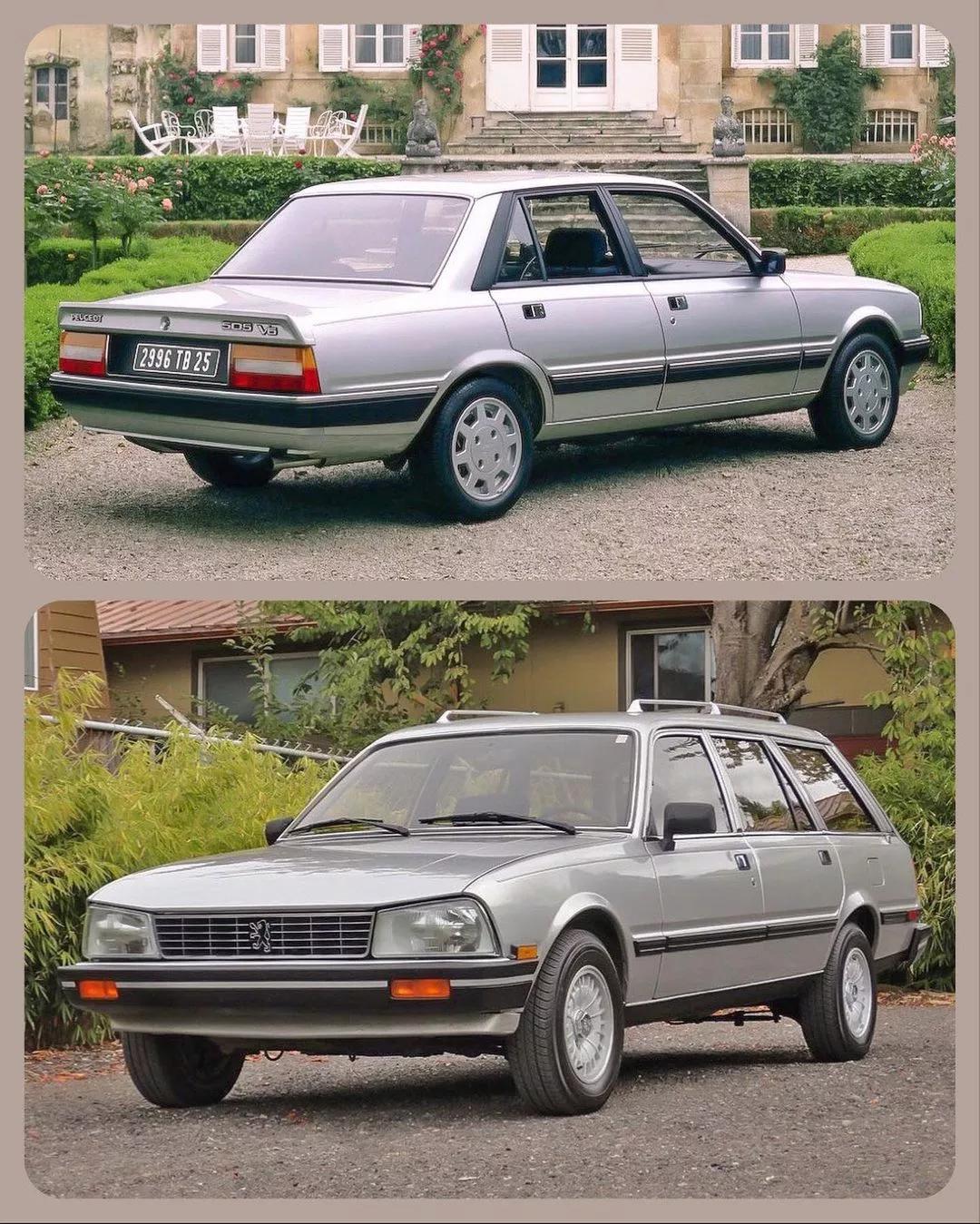 经典老车#psa集团最重要的车型之一#标致#505 504
