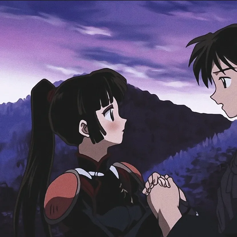 犬夜叉丨弥瑚情头 惊喜 惊喜 惊喜 截自动漫 犬夜叉 弥勒和珊瑚 飞吻 自截拿图 长按保存 送心 送心 送心 天天看点